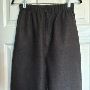 Columbia women’s vintage black winter fleece joggers size medium